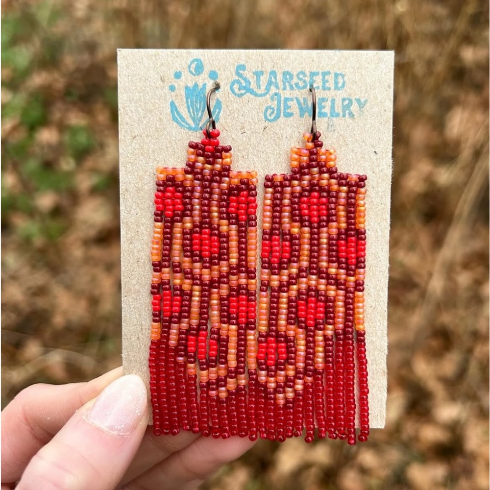 The Shining Carpet Earrings
